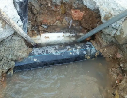荣昌测漏水之水管漏水